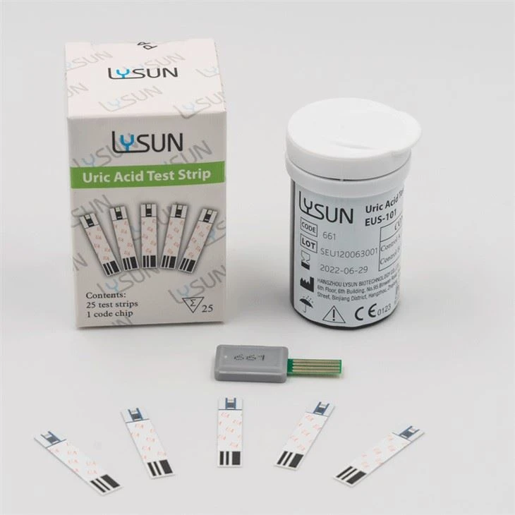 Professional Machine Glucose Uric Acid Analysis Meter