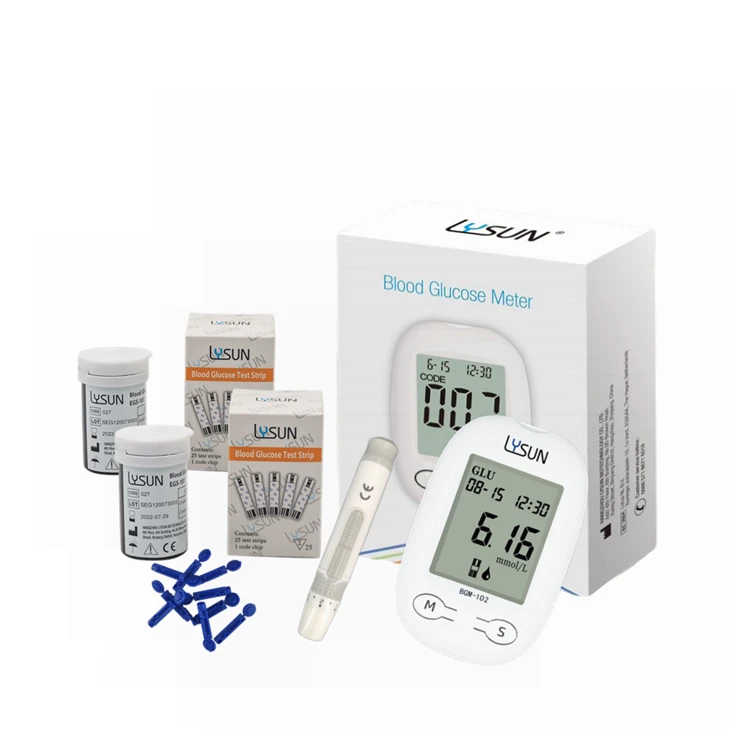 High Quality Hot Selling No Coding Blood Sugar Monitoring Device high quality