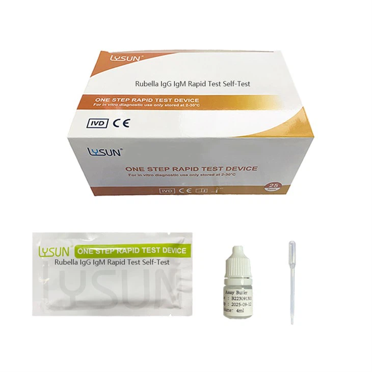 রুবেলা IgG/IgM দ্রুত পরীক্ষা স্ব-পরীক্ষা